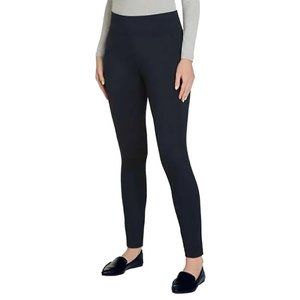 NWT Matty M Women’s High Rise Slub Ponte Legging Pants Blue, Size Small (New)